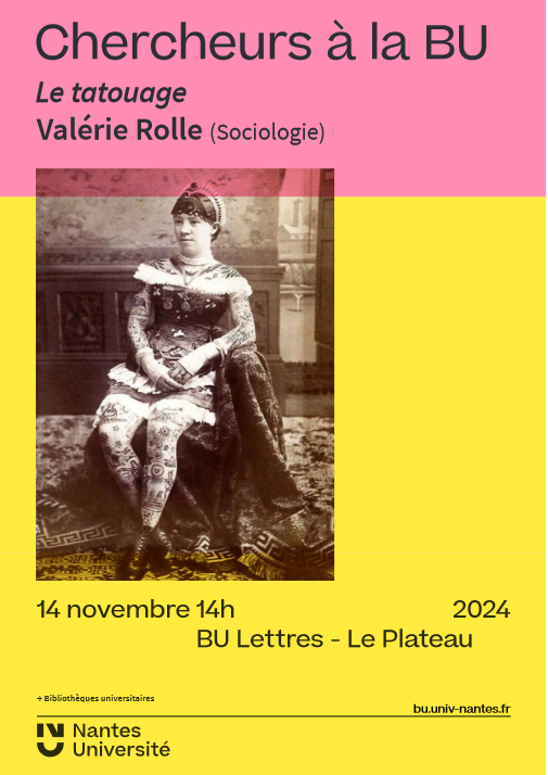 Chercheurs à la BU I conférence de Valérie Rolle (sociologie)